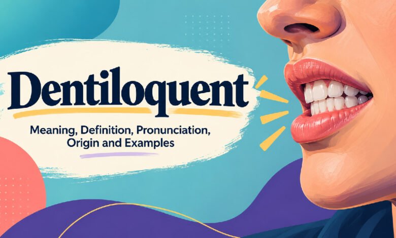 Dentiloquent
